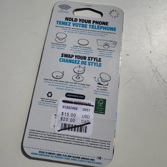 NWT Popsockets Festival Daisy PopGrip - Picture 5 of 7